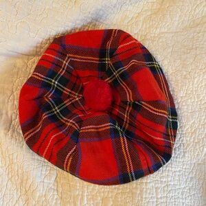 Plaid Beret